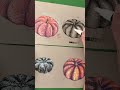 How to make a drawing more 3D using white #pumpkindrawing #howtodraw #penandinkdrawing