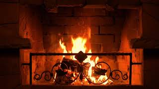 🔥10 Hours Cozy Relaxing Crackling Burning Fireplace Ambience