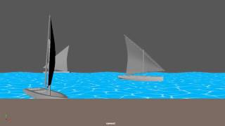 ocean texture test playblast