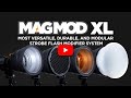 Introducing magmod xl  the most versatile durable and modular strobe flash modifier system