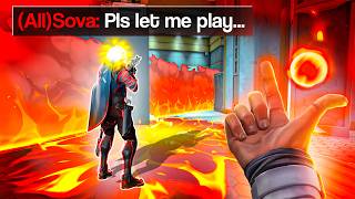 Playing Phoenix with No Fear in Valorant Ranked...
