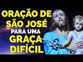 OUÇA DORMINDO ESTA ORAÇÃO A SÃO JOSÉ PARA ALCANÇAR UMA GRAÇA DIFÍCIL