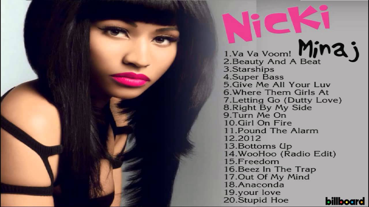 Nicki Minaj 's Greatest Hit Album Best Songs Of Singer Nicki Minaj