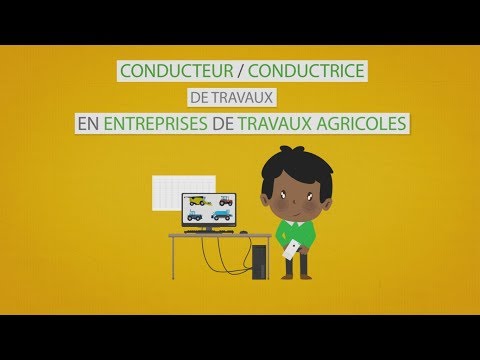 Miniature de la vidéo Conducteur / Conductrice de travaux en entreprises de travaux agricoles