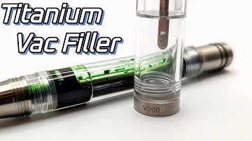 Net uitgebracht! Review van de Asvine V200 Titanium Vac Filler vulpen