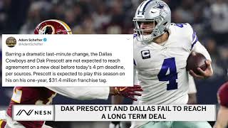 Dak Prescott and Dallas Fail To Reach a Long Term Deal