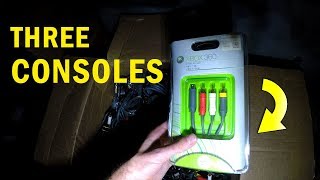 Found THREE CONSOLES and MORE in Dumpster! | Dive #17