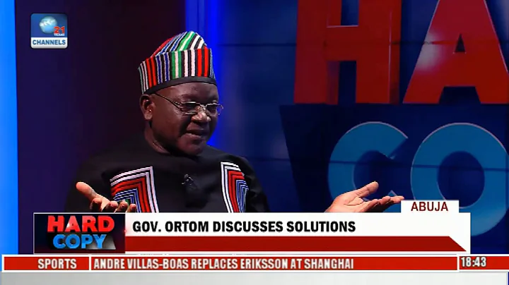 Gov. Ortom Believes Ranching Remains The Solution To Herdsmen/Farmers Crisis