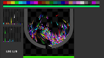 8 Eliminations Marble Race ASRM in Algodoo