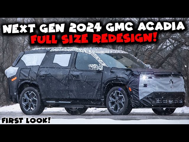 2024 GMC Acadia revealed