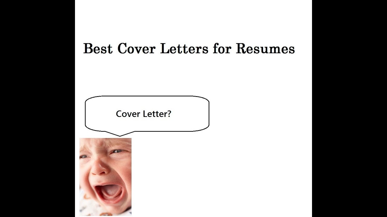cover letter for resume youtube