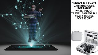 CYNOVA DJI Avata Carrying Case, Portable Waterproof Travel Bag for DJI Avata Useful Accessory