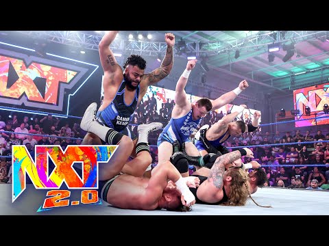 Diamond Mine vs. Gallus — Six-Man Tag Team Match: WWE NXT, Aug. 30, 2022