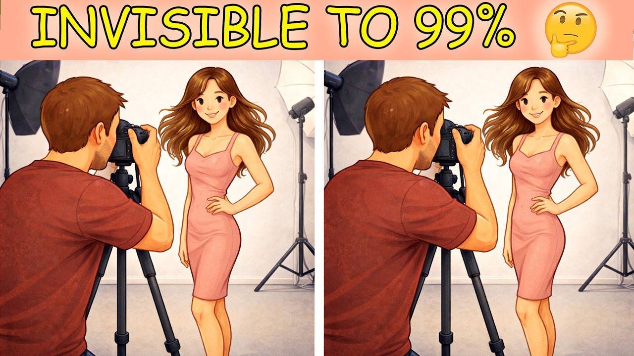 Spot 3 Difference | INVISIBLE TO 99%.