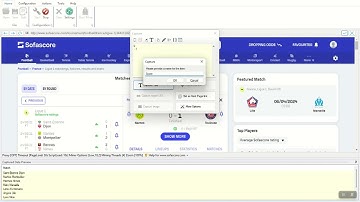 Scraping SofaScore Match Statistics and Odds using WebHarvy