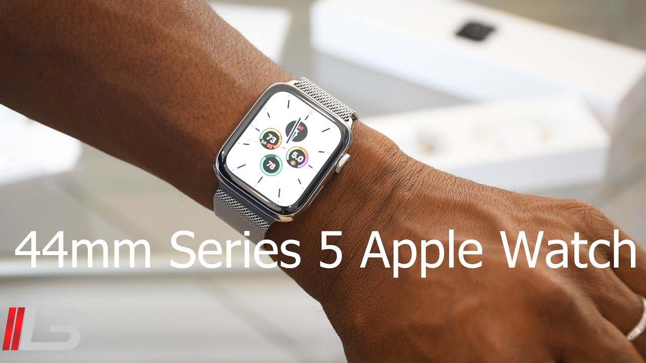 Apple Watch Series5 44mm Stainless Steel-