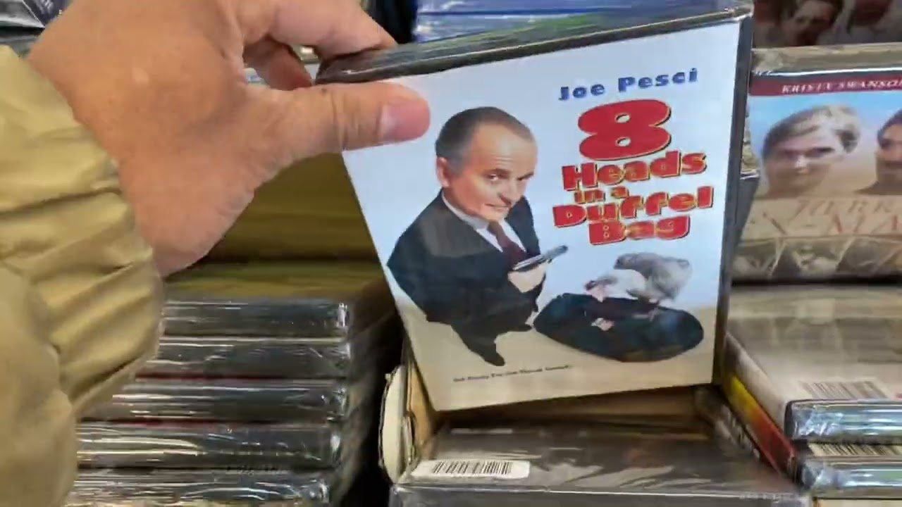 Horror Movie Hunting at Dollar Tree