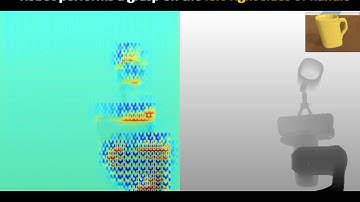 Contrastively Learning Visual Attention as Affordance Cues from Demonstrations for Robotic Grasping