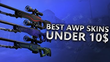 CS GO - Best AWP Skins Under 10$ (OPSKINS)