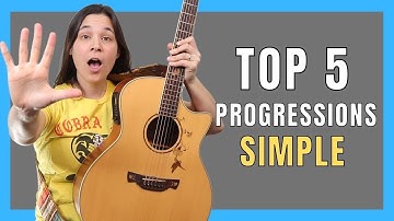 5 akkoordprogressies die je MOET KENNEN om duizenden liedjes te spelen!