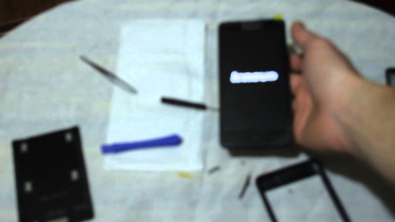 Lenovo P780 touch screen repair YouTube
