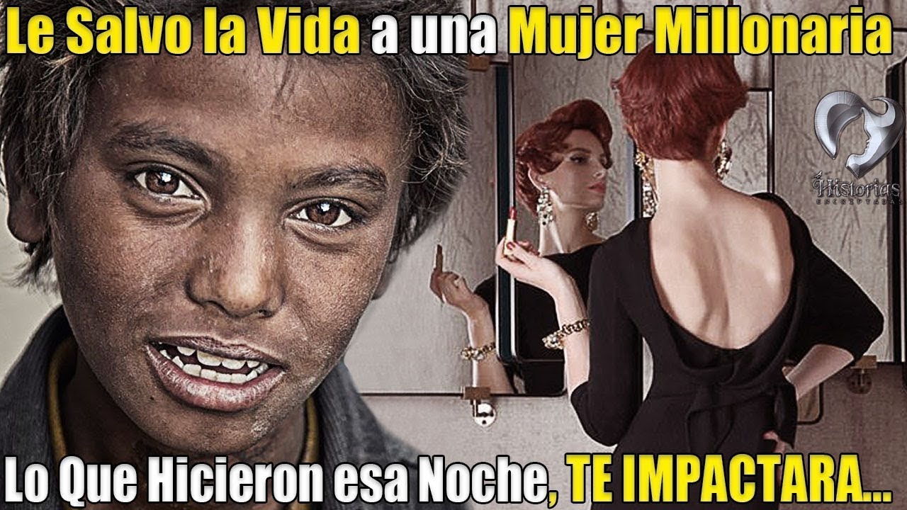 NIÑO pobre salvo la Vida de una Mujer Millonaria, Lo que Ella Hizo Después Te Impactara... MIRA COMO