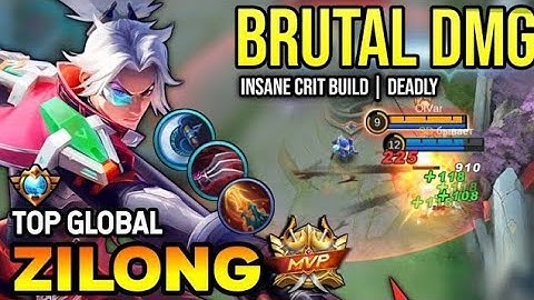 25 Kills!! Legendary Zilong Instant Kill Enemies!! - Build Top 1 Global Zilong ~ MLBB