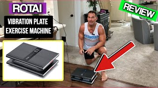 Rotai Vibration Plate Exercise Machine Innovative Jump Simulator Workout Fitness For Training And Sh