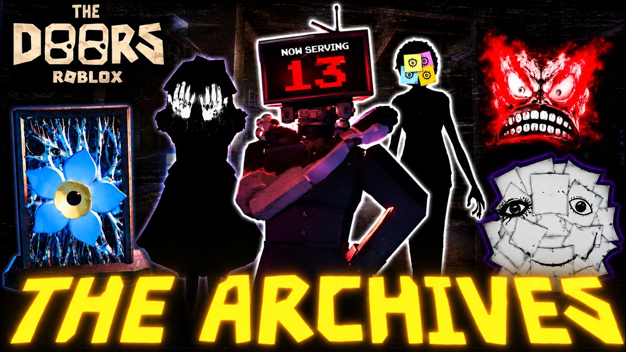DOORS] How to Beat the New Archives Entities! Guaranteed Clear