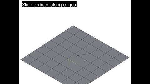 Daily Blender Tip #17 - Slide Vertices Along Edges