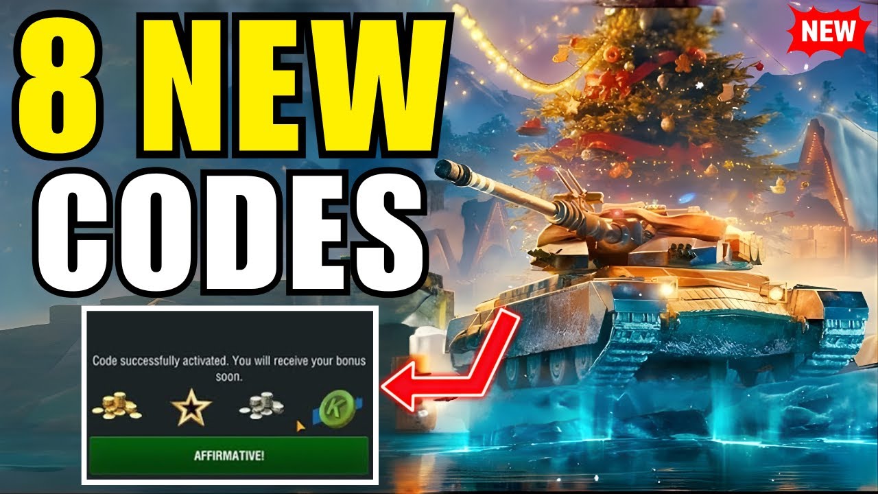 Промокоды World of Tanks Blitz на декабрь 2025 года ✅ Промокоды WOT 2025 - рабочие промокоды Worl...