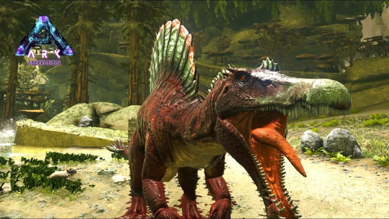 巨大肉食恐竜 スピノサウルスの変種を捕獲せよ Ark Aberration ゆっくり実況 6 Youtube