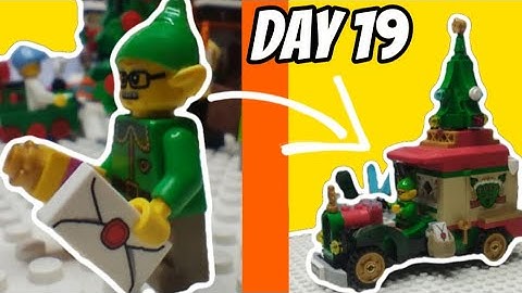 I build a custom lego advent calendar (day 19)...