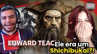 EDWARD TEACH: A VERDADEIRA E REAL HISTÓRIA DO PIRATA BARBA NEGRA | REACT