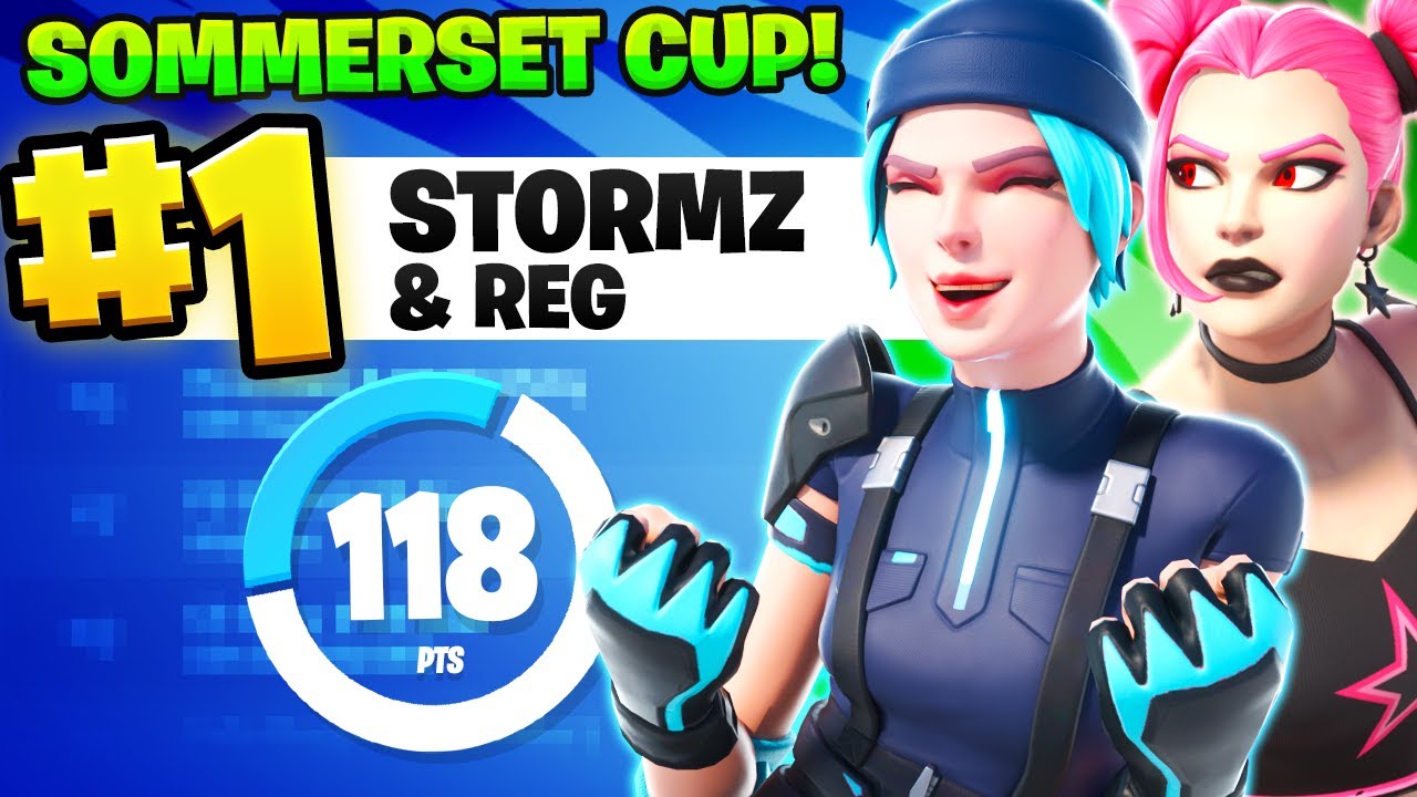 We WON In The Fortnite SOMMERSET CUP... - YouTube