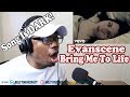 Evanescence - Bring Me To Life REACTION! THIS SONG IS SO DARK ITS SCARY