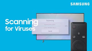 How To Scan Your Tv To Prevent Malware Samsung Us