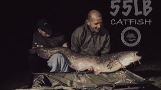 Gawsworth Hall fishing 55lb catfish & carp