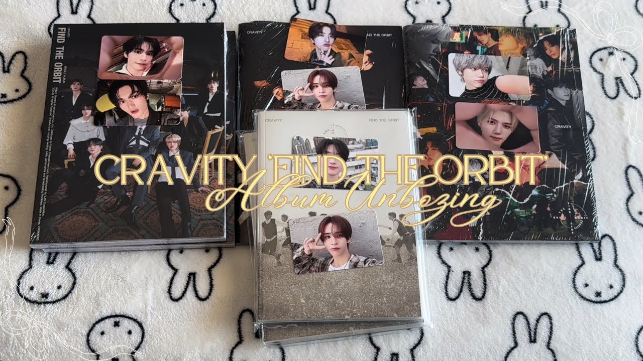 cravity 'find the orbit' album unboxing 🪐 - YouTube