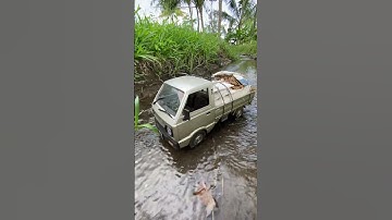 WPL D12 TEST DRIVE ON WATER