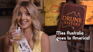 NIKKI OSBORNE ON 'DRUNK HISTORY' TV SHOW NARATES THE FIRST MISS AUSTRALIA TO VISIT AMERICA!