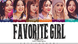 Vcha - 'Favorite Girl' Lyrics [Color Coded_Eng]