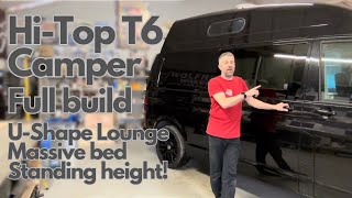 Hi Top VW T6 Camper. From panel van to very practical Camper Van. by DCD Transporters 2,334 views 2 months ago 26 minutes