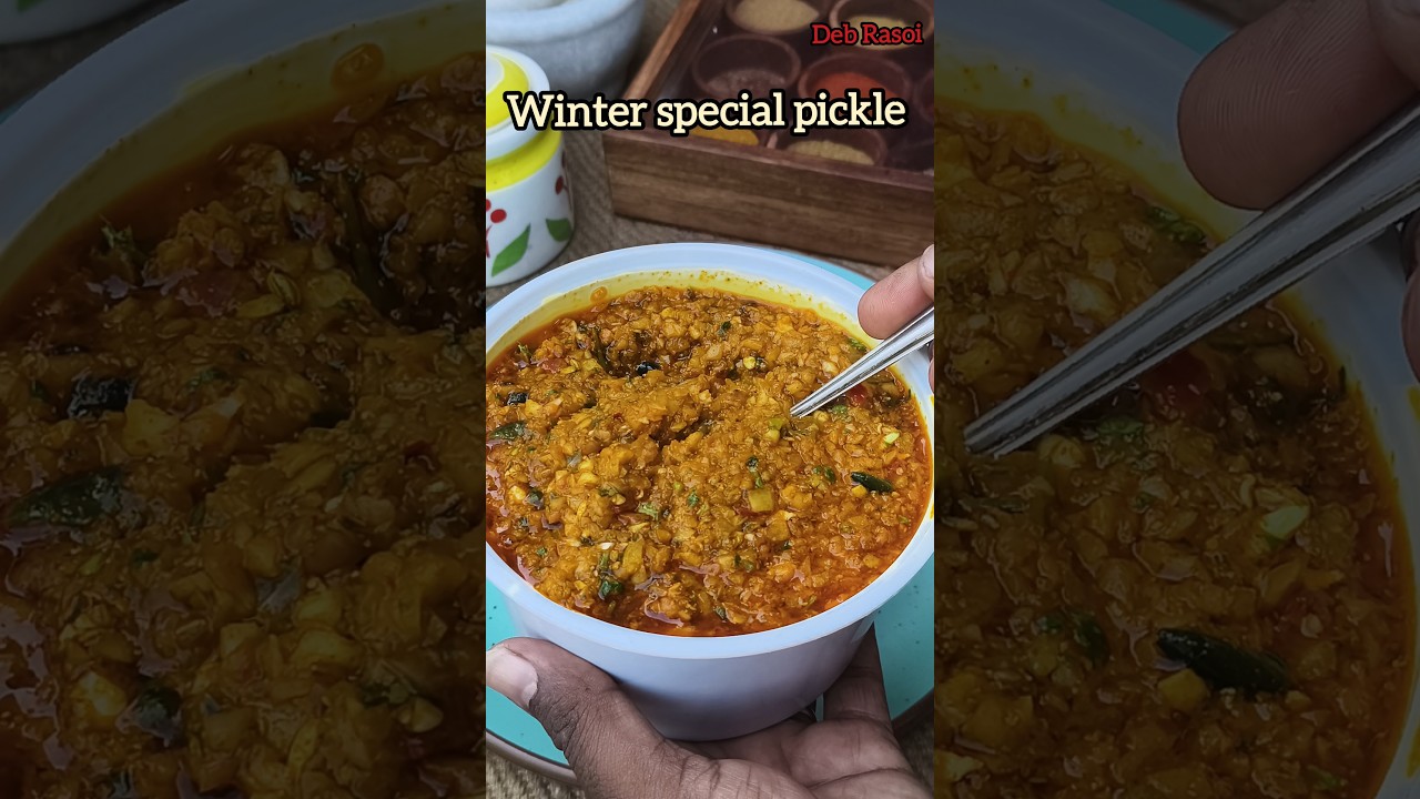 Ready in 2 minutes winter special achar #Winterspecial #Pickle #superheat