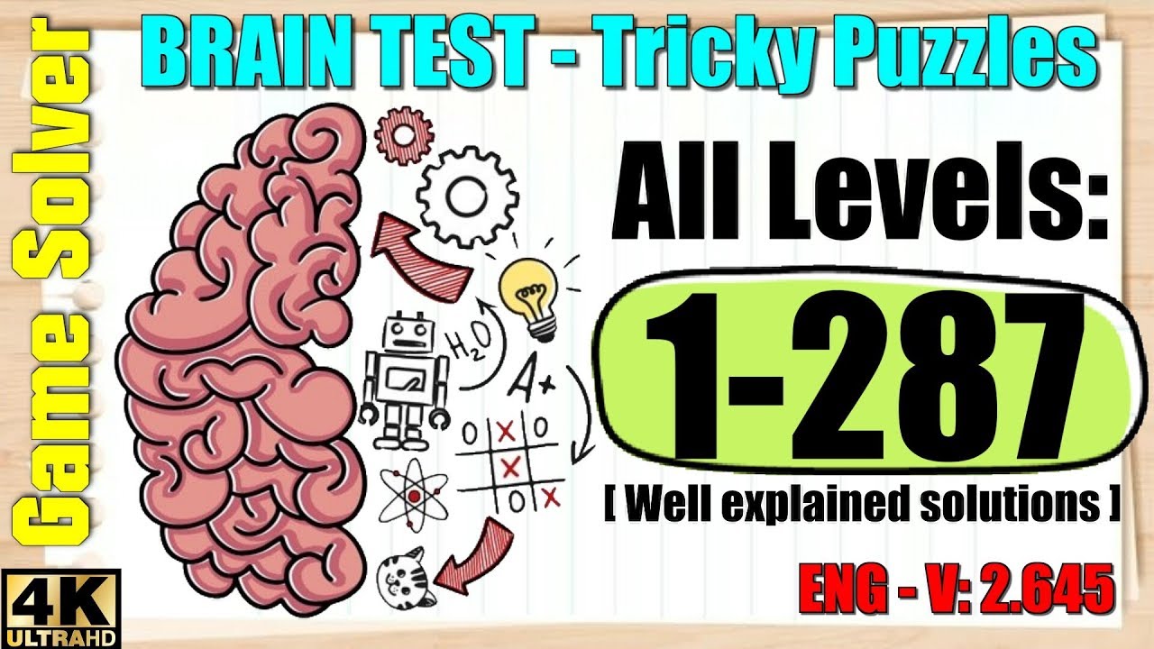 Brain Test: Tricky Puzzles - All Levels 