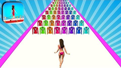 Walkthrough Gameplay All Levels Clothes Run iOS, Android Mobile Games Latest Update Gameplay