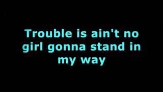 Video thumbnail of "Trouble Is - Hayden Panettiere (Lyric Video)"