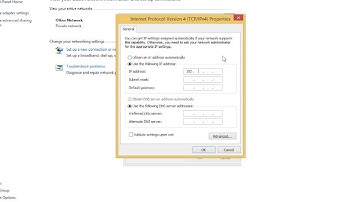 How to setup a Static IP Address Windows 8.1