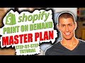 Shopify Print On Demand Step By Step Store Setup Tutorial 2019