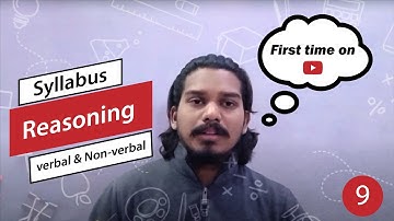 Syllabus Introduction For Reasoning | Jaiswar Edufit-2021